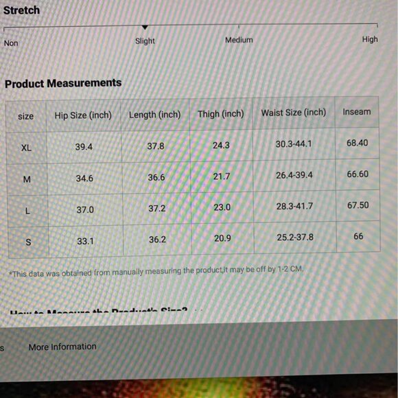 Ladies size XL Black & white design print Leggings - Picture 10 of 10